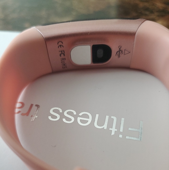 Fitness Tracker Smart Bracelet Wristband Pink NEW - Picture 2 of 11